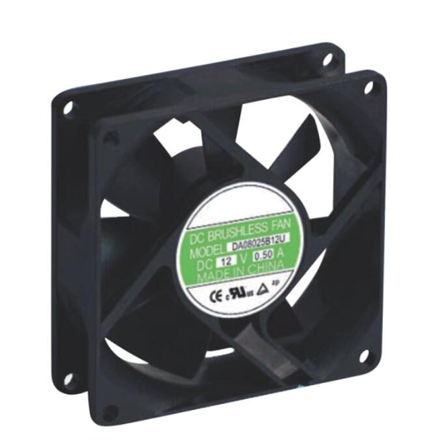 Ventilateur de refroidissement axial avancé DC 8025 de 80 mm