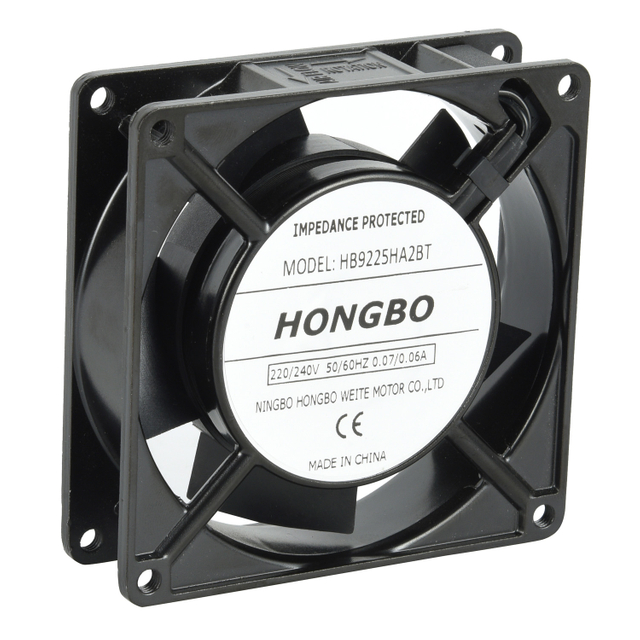 Ventilateur de refroidissement axial AC 9225 de qualité industrielle, haute efficacité, 92mm x 92mm x 25mm